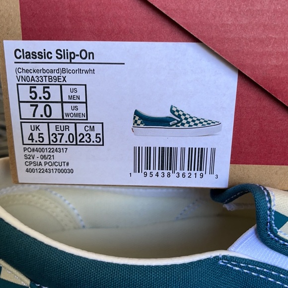 Vans Classic Slip-On Checkerboard WMNS - Picture 16 of 16